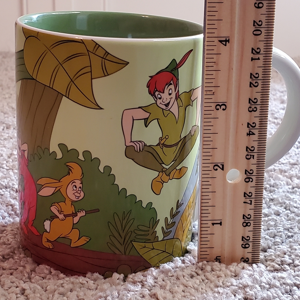 Peter Pan And The Lost Boys, Disney 12oz Coffee Cup, Pre-Owned In Great Cond. - Picture 11 of 11